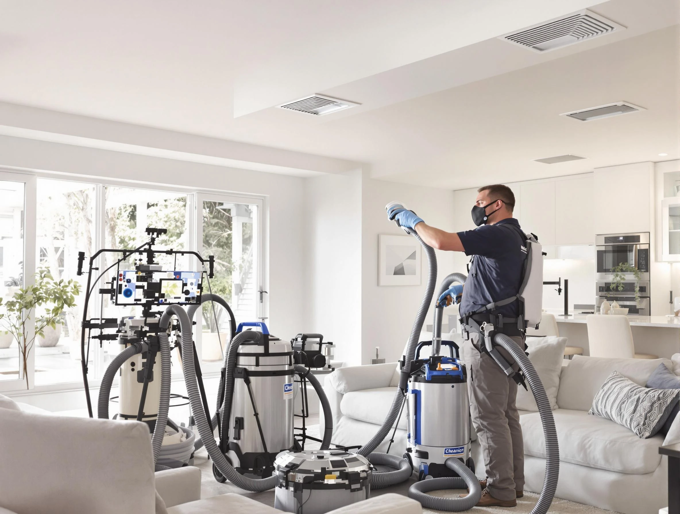 Professional AC duct cleaning by Newcastle Air Duct Cleaning in Newcastle