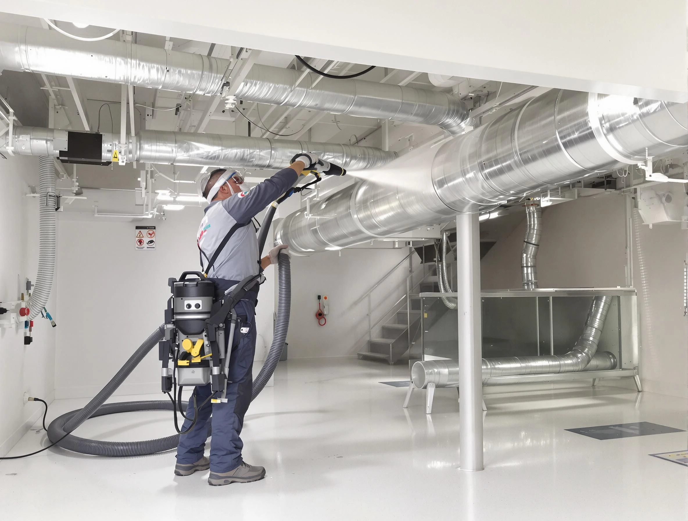 Professional central duct cleaning by Newcastle Air Duct Cleaning in Newcastle